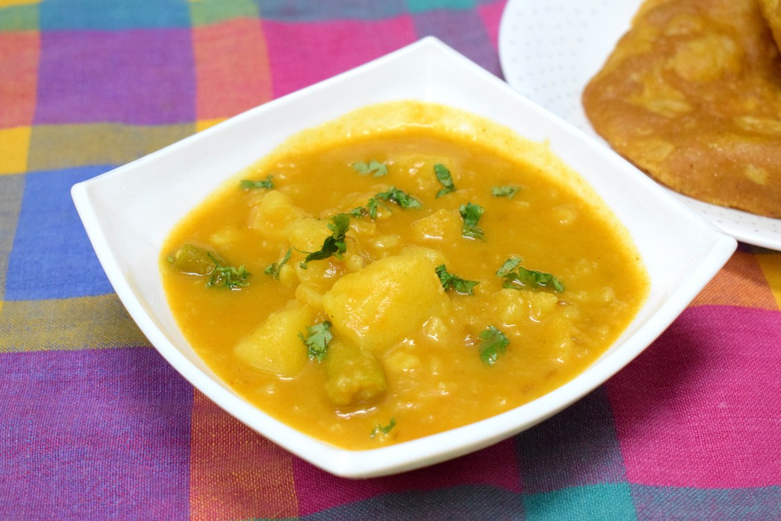 Aloo Sabzi for Poori