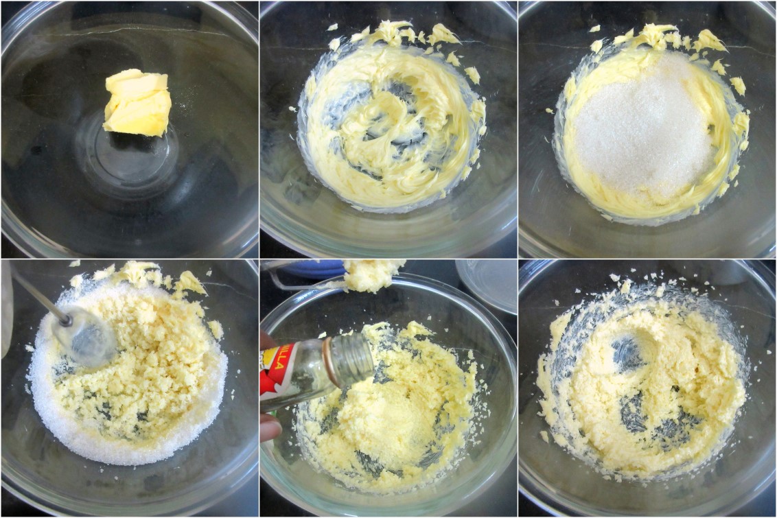 How to make Eggless Vanilla Pound Cake 1