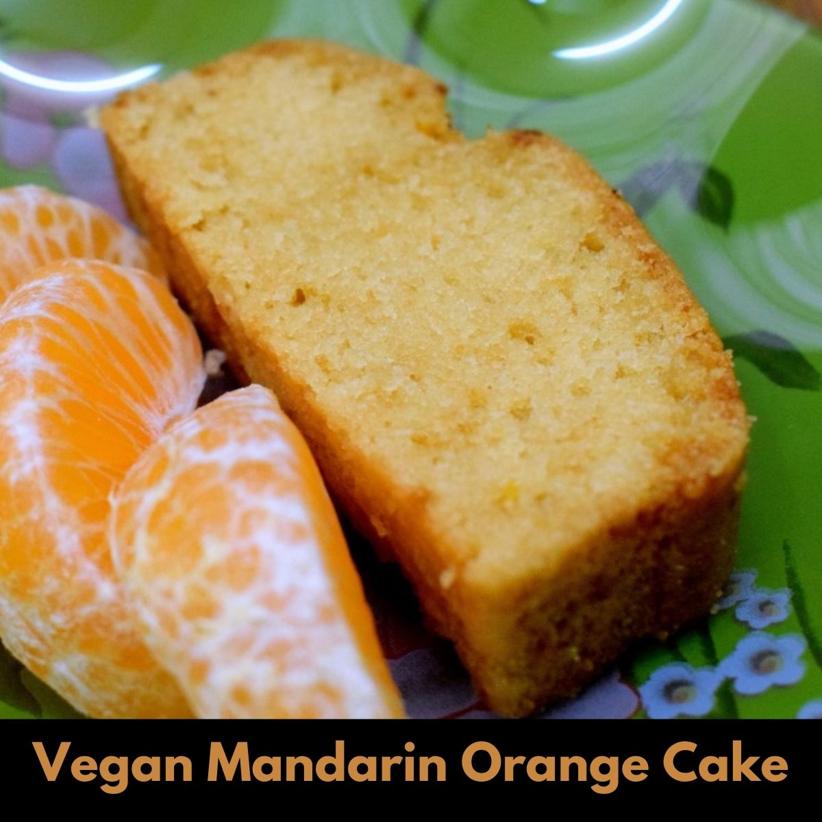 Vegan Mandarin Orange Cake