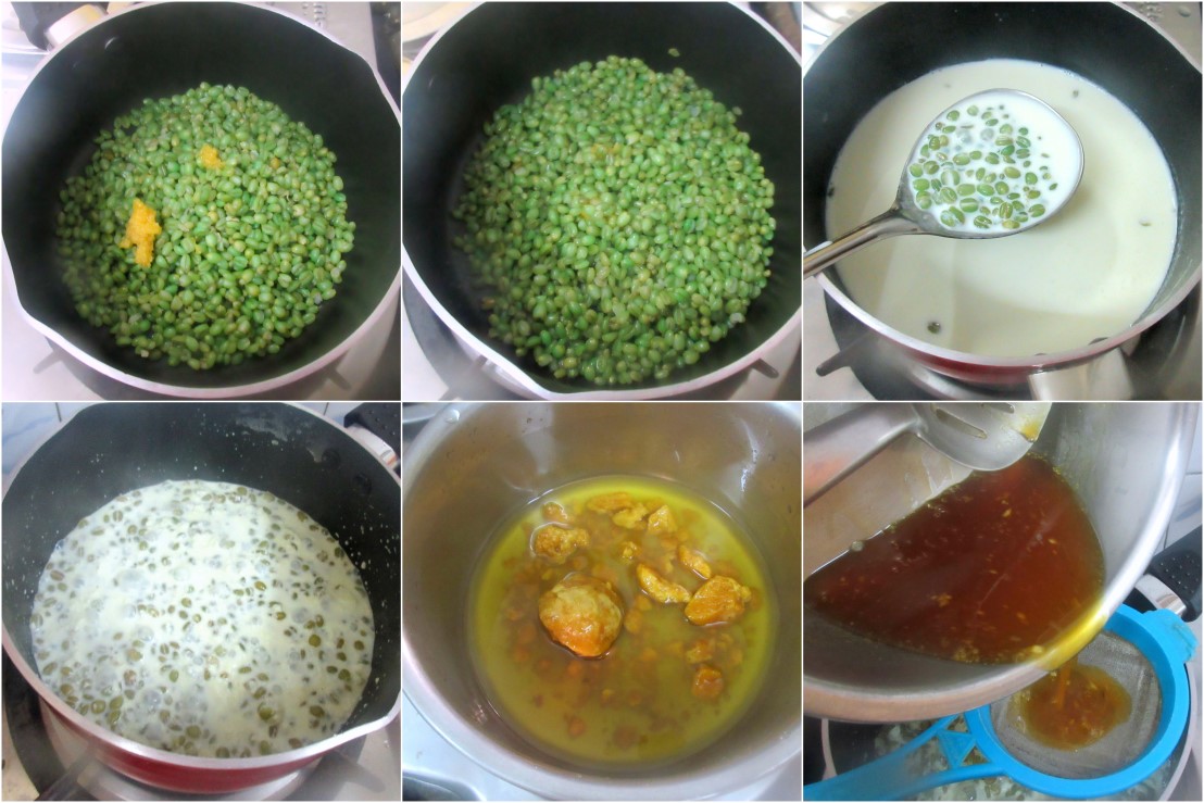 How to make Wheat Berries Payasam 1