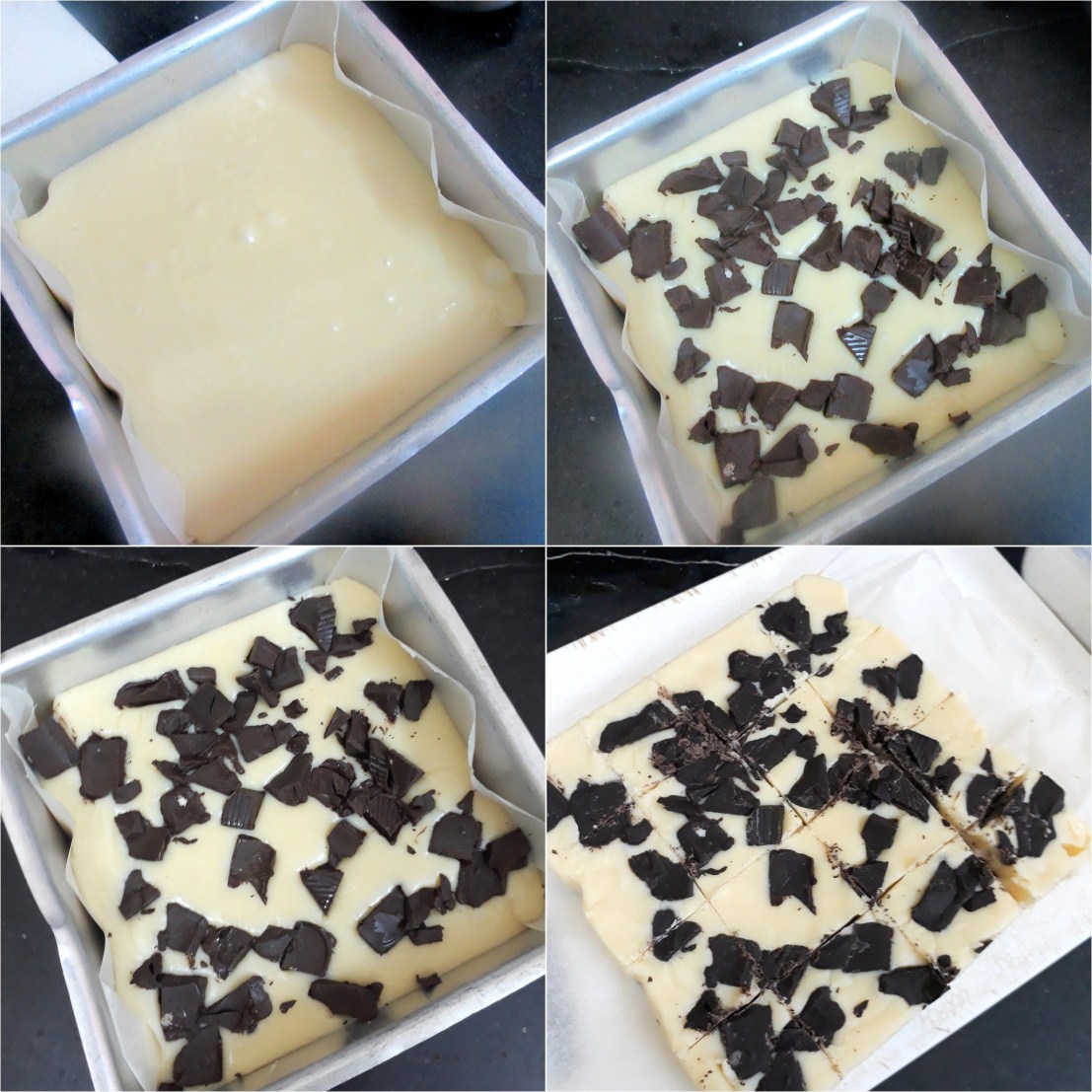Oreo White Chocolate Fudge with Dark Chocolate 2