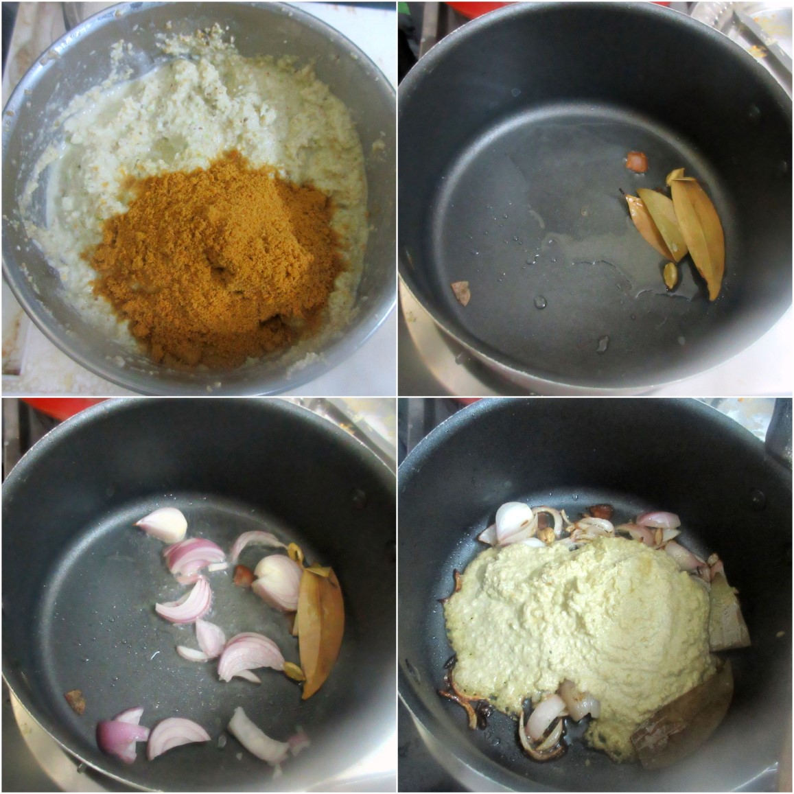 How to make Vegetable White Kurma 2