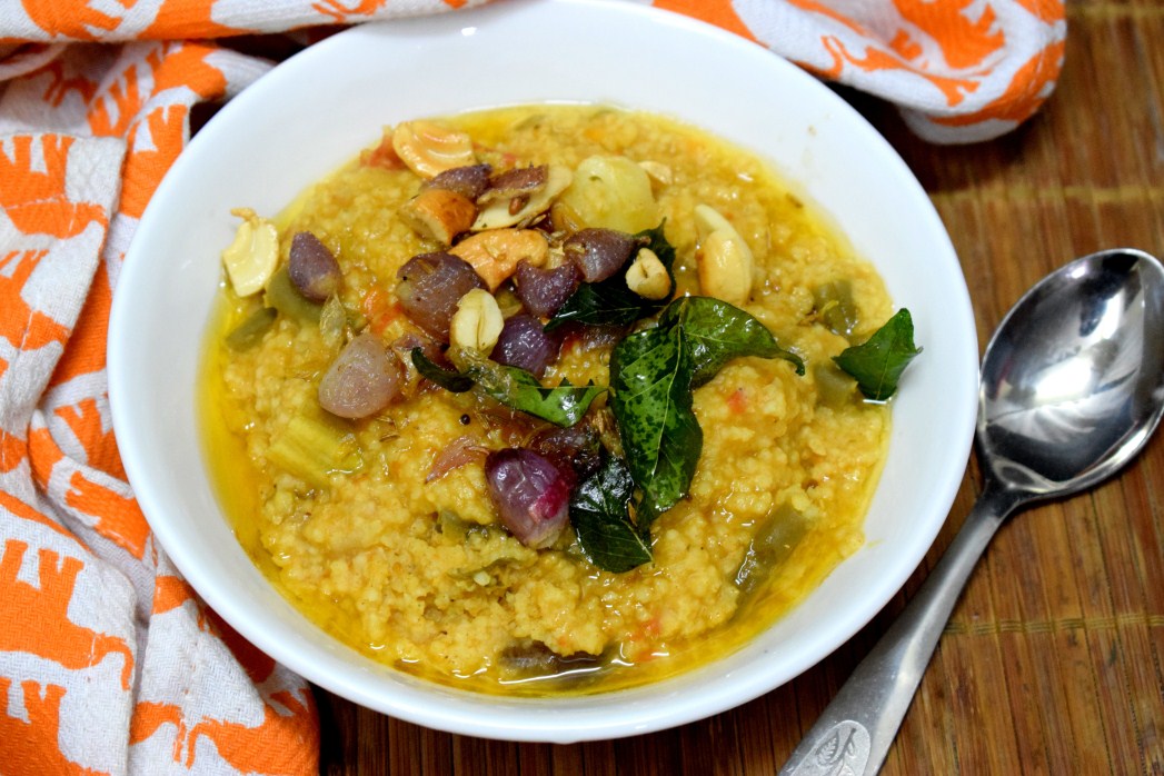 Foxtail Millet Sambar Sadam