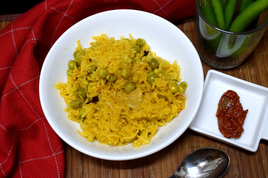 Pathare Prabhu Peas Pulao