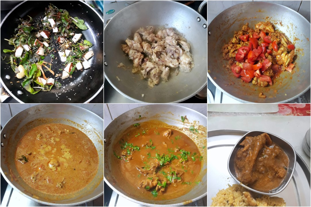 Chicken Gravy with Ground Masala 1