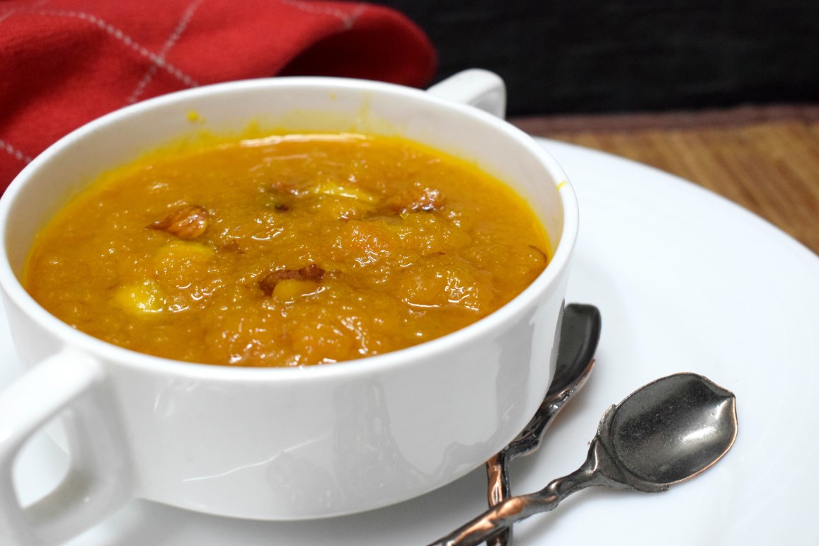 Carrot Halwa with Coconut Milk