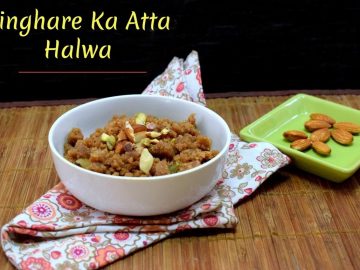 Singhare Ka Atta Halwa