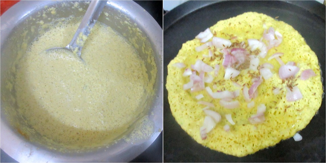 Yellow Moong Dal Dosa 1