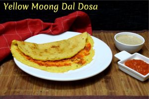 Yellow Moong Dal Dosa