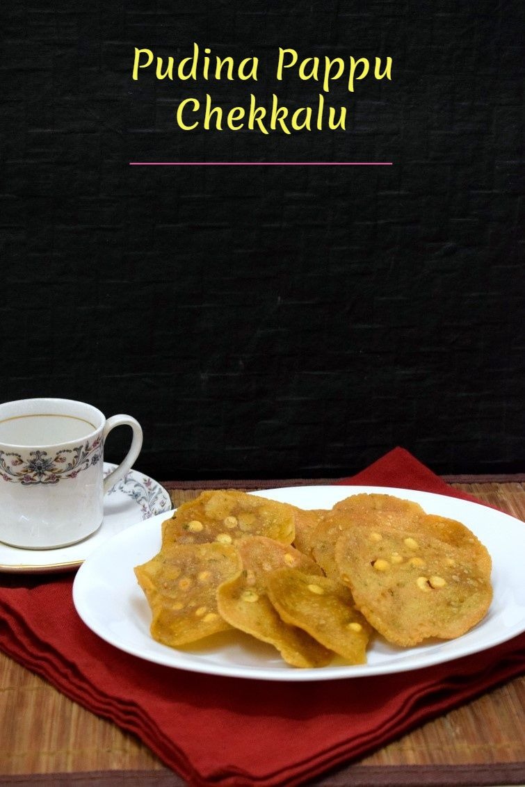 How to make Pudina Pappu Chekkalu