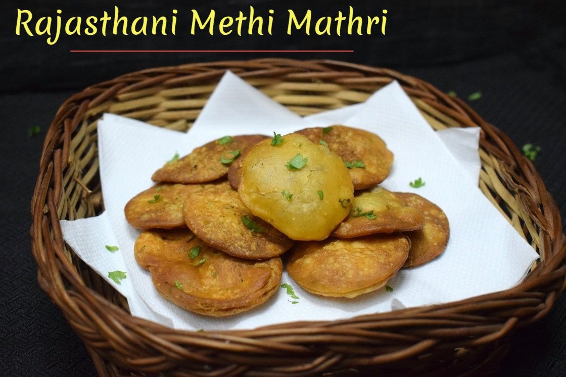 Rajasthani Methi Mathri