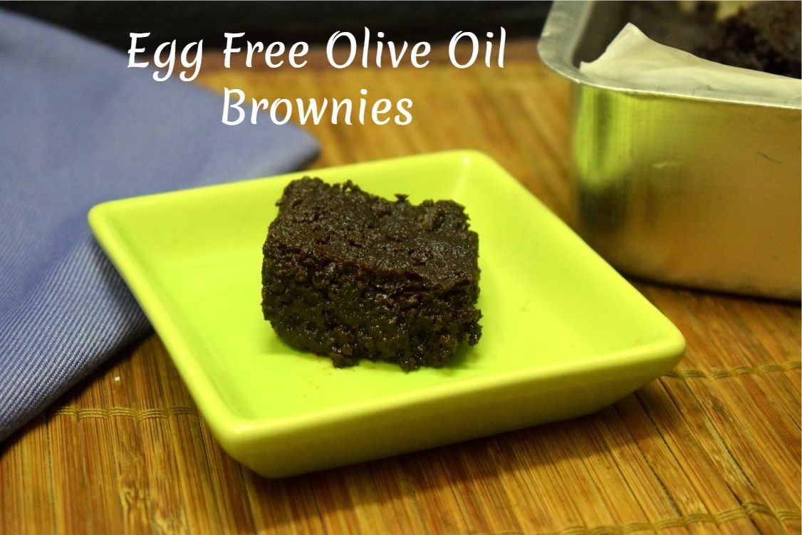 Egg Free Olive Oil Brownies