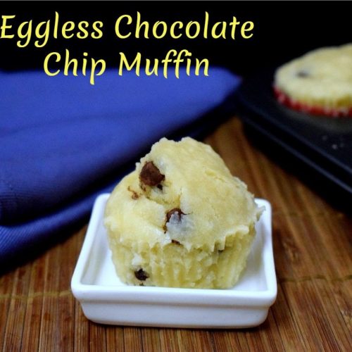 Eggless Chocolate Chip Muffin