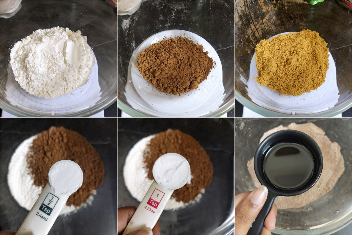 Eggless Wheat Chocolate Cake 1 Eggless Wheat Chocolate Cake 1