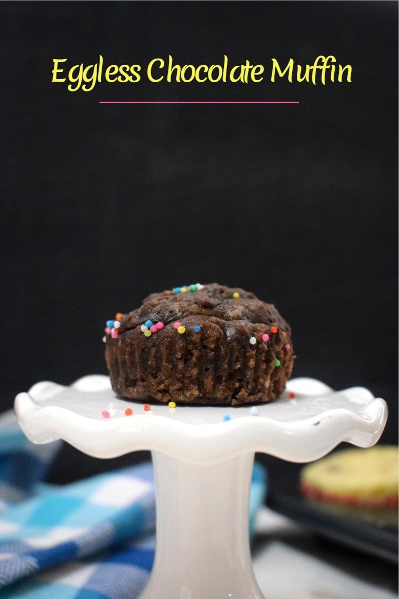 How to make Eggless Chocolate Muffin