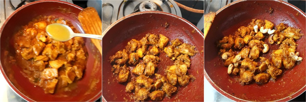 How to make Andhra Style Chicken Ghee Roast 3