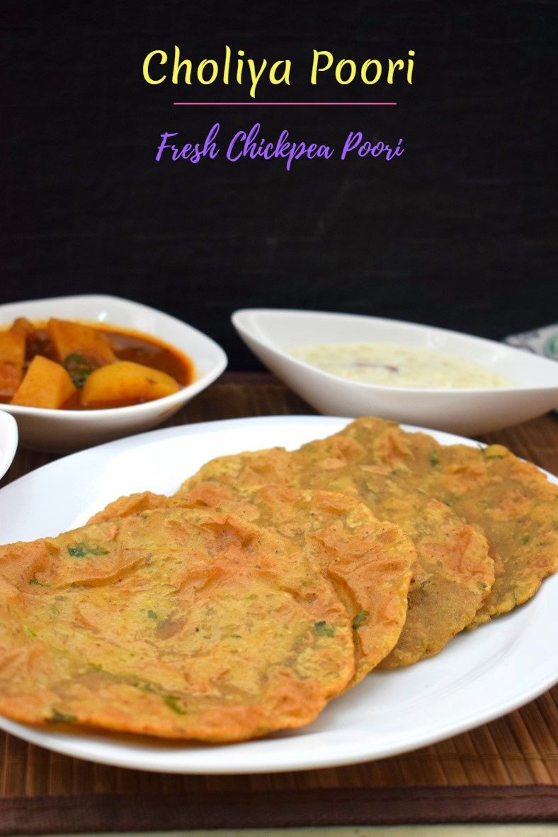 How to make Choliya Poori