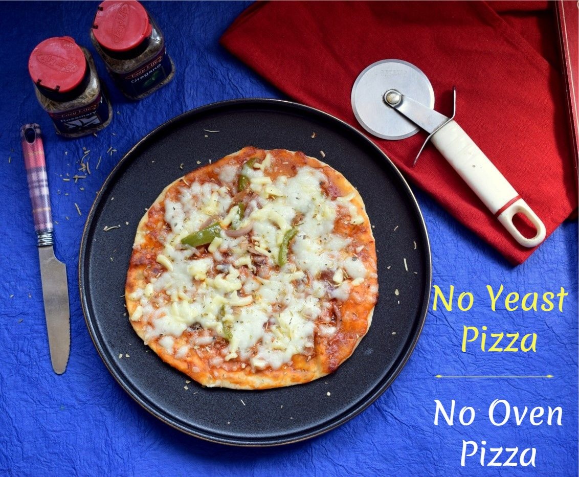 No Yeast No Oven Pizza