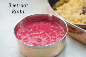 Beetroot Raita