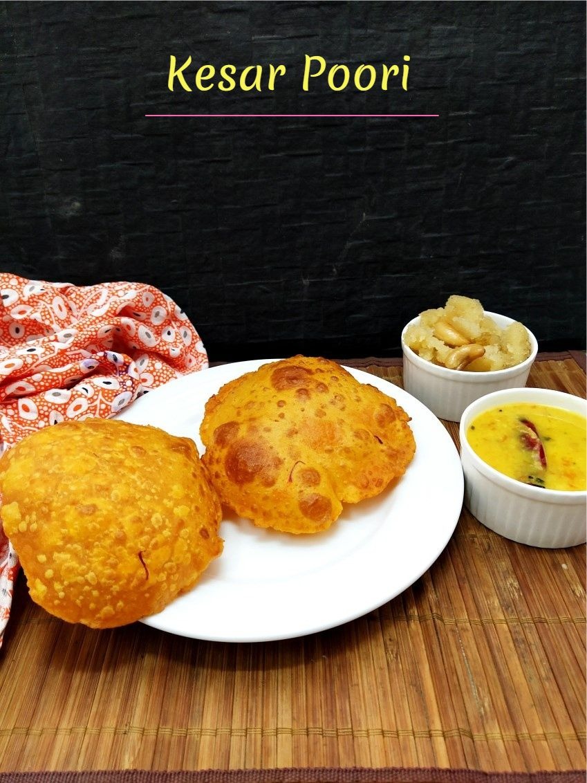 How to make Kesar Poori How to make Kesar Poori
