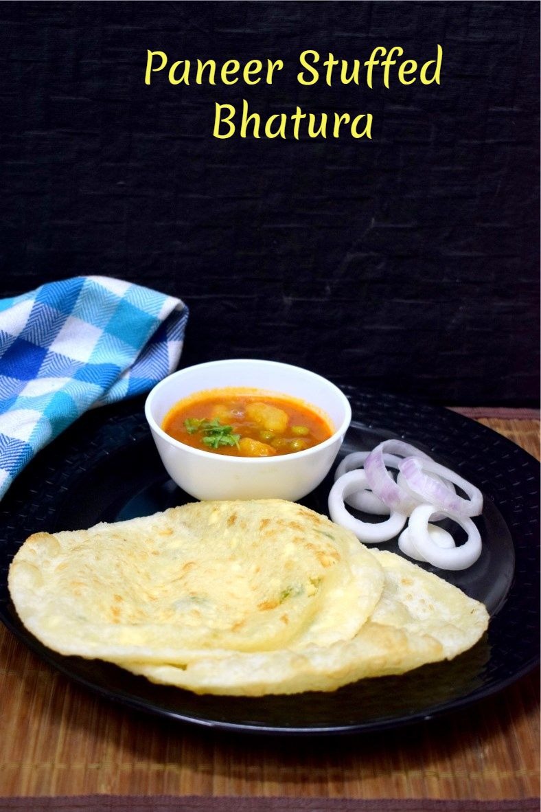 How to make Paneer Stuffed Bhatura