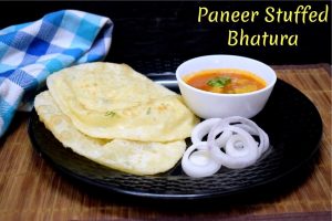 Paneer Stuffed Bhatura
