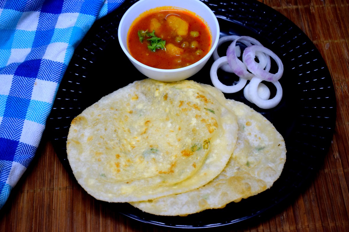 Stuffed Paneer Bhatura