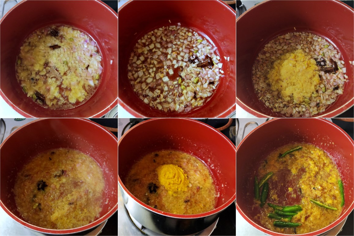 How to make Ambur Chicken Biryani 1