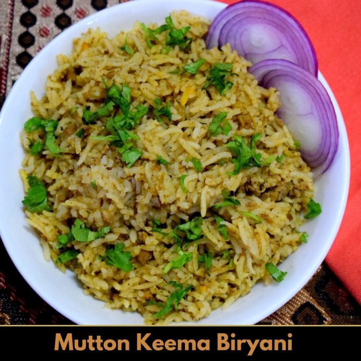 Mutton Keema Biryani
