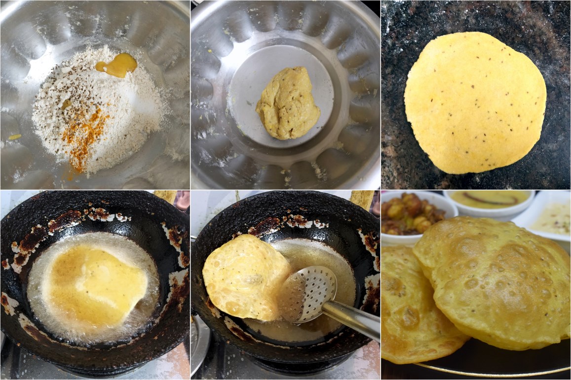 How to make Ajwain Puri 1