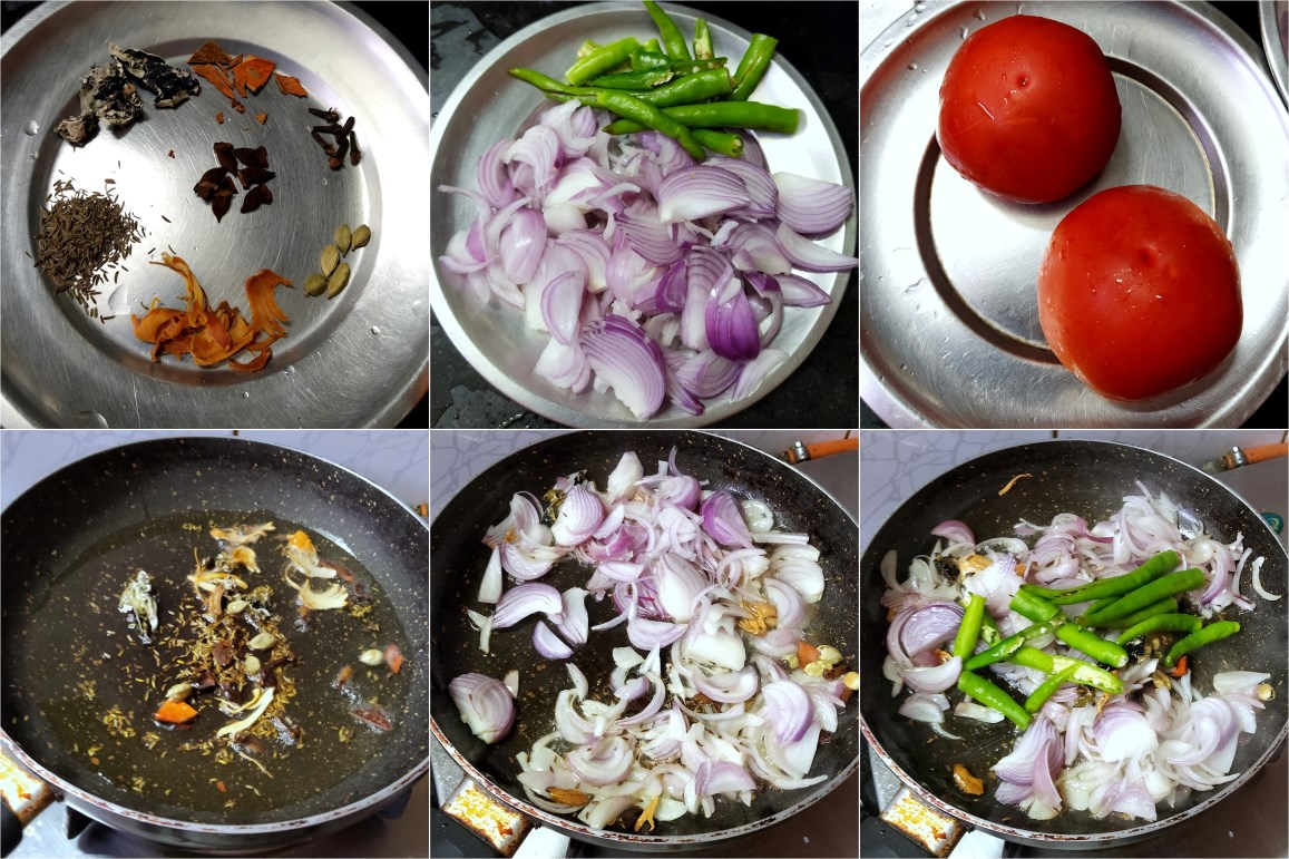 How to make Donne Chicken Biryani 1