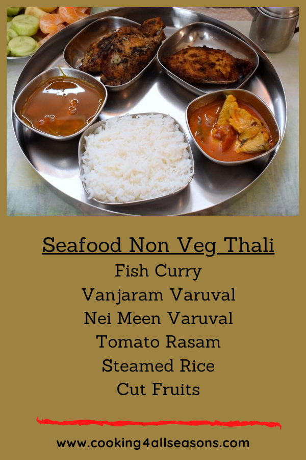 Seafood Fish Non Veg Thali