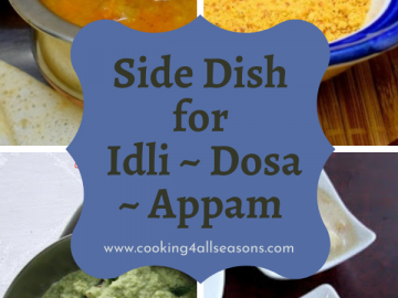 Side Dish for Idli, Dosa, Appam