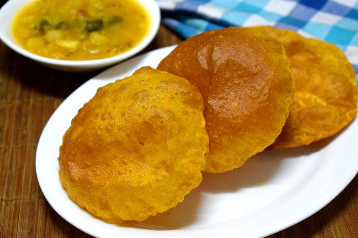 Spicy Yellow Poori