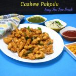 Cashew Pakoda Recipe