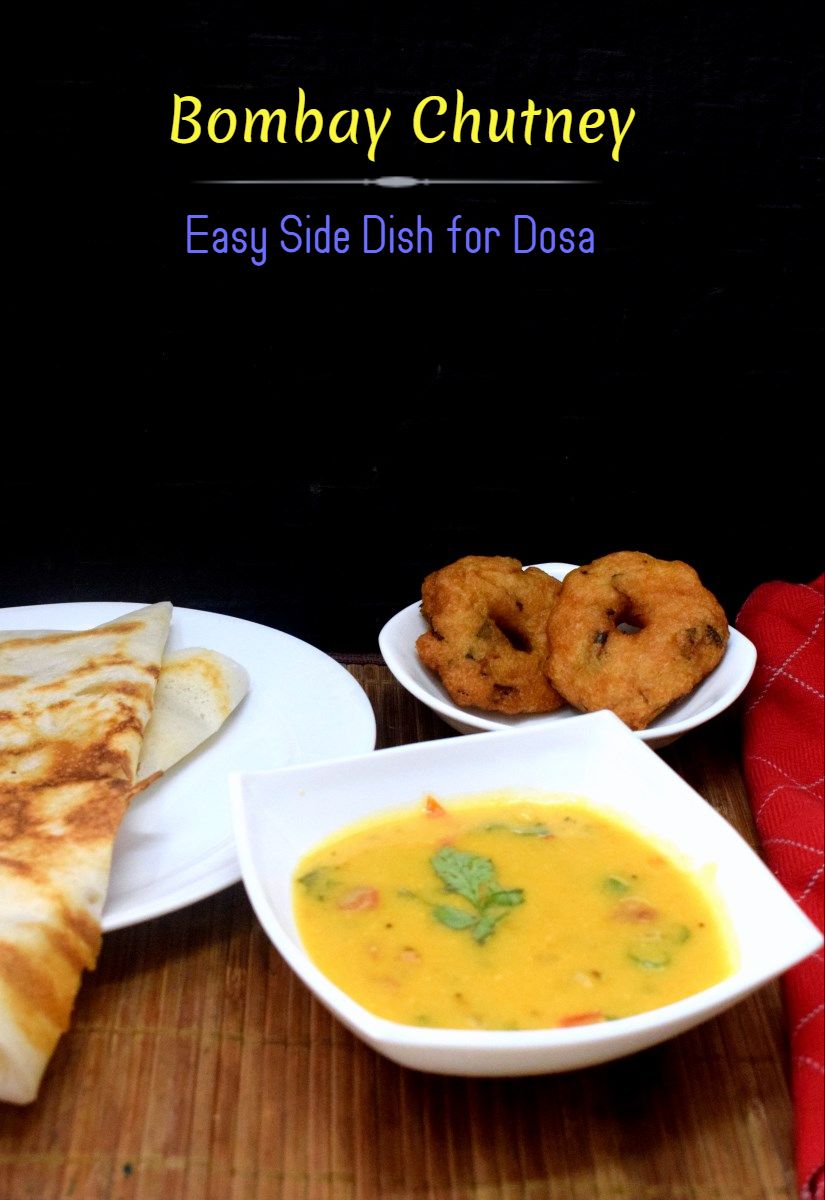 Bombay Chutney Recipe Easy Side Dish for Dosa