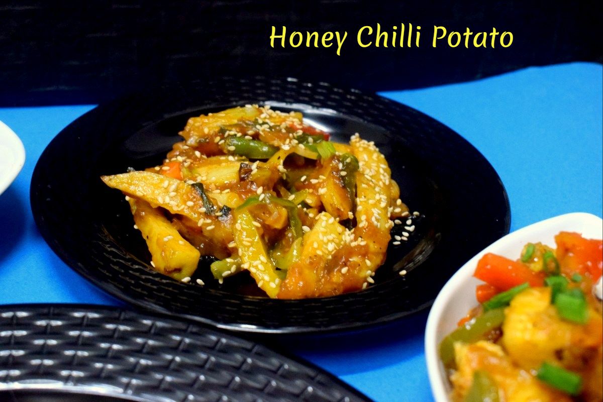 Honey Chilli Potato Recipe