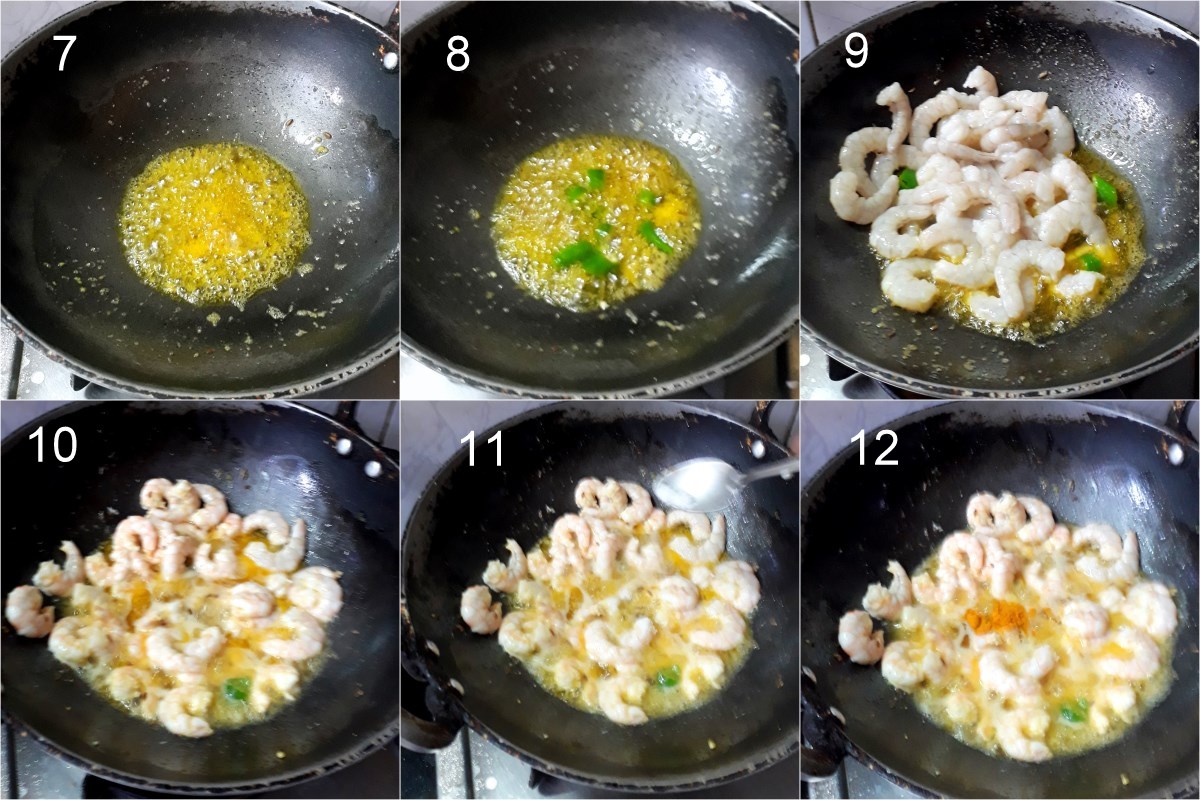 How to make Prawns Ghee Roast 2