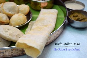 Kodo Millet Dosa
