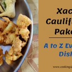 Xacuti Cauliflower Pakoda