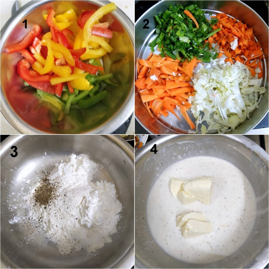 How to make Chilli Paneer Gravy 1