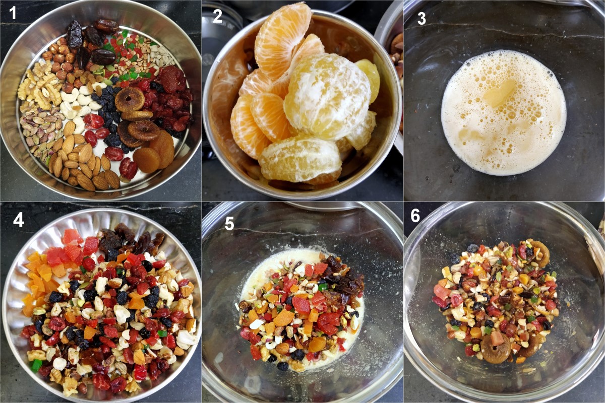 How to make Eggless Fruit Cake - Non-Alcoholic 1 How to make Eggless Fruit Cake - Non-Alcoholic 1