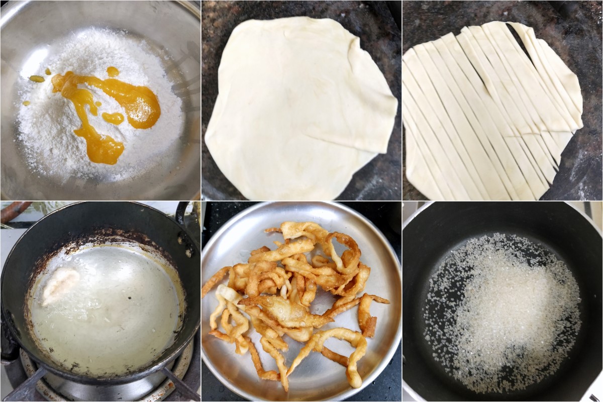 How to make Honeyed Noodles with Vanilla Ice-cream 1