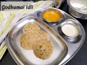 Godhumai Idli