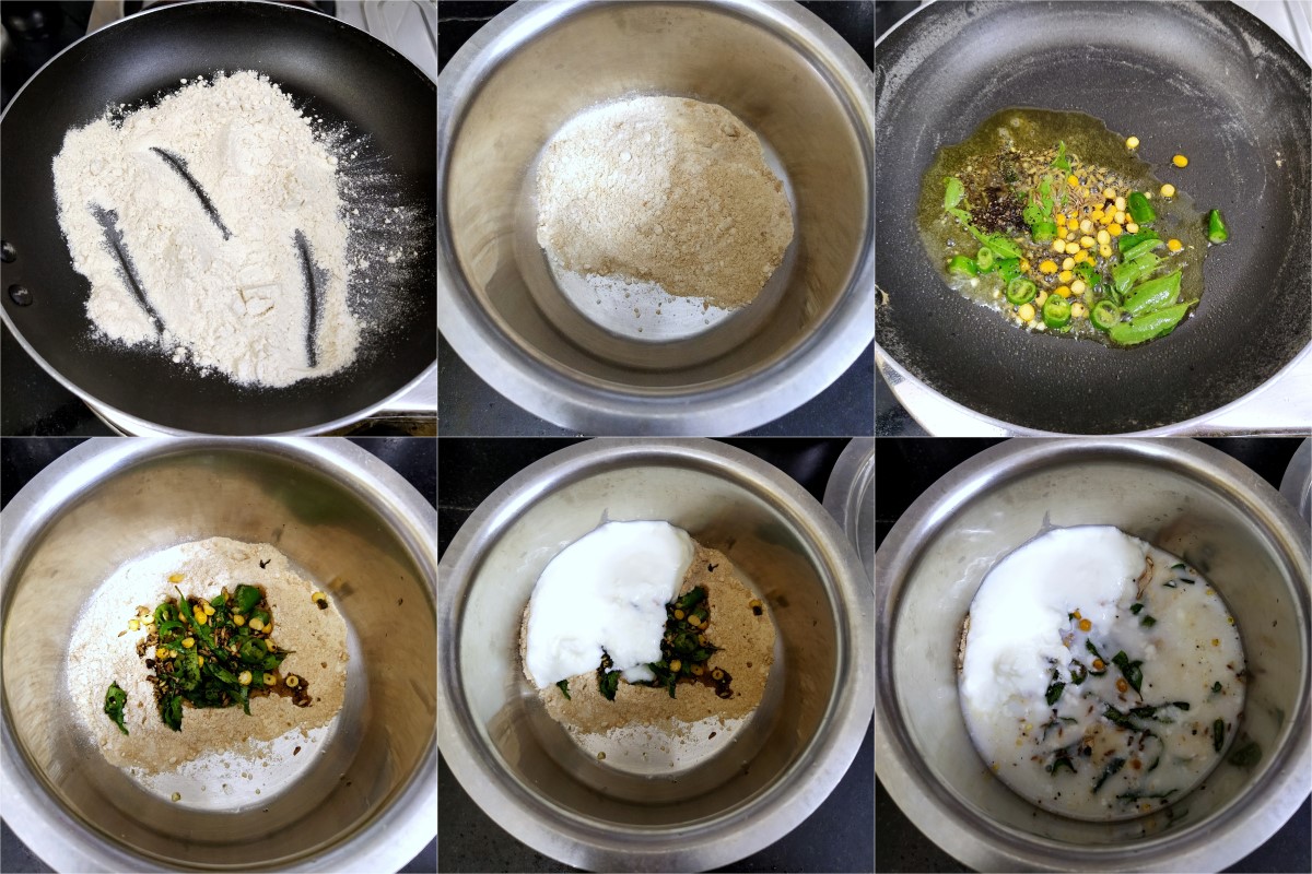 How to make Godhumai Idli 1