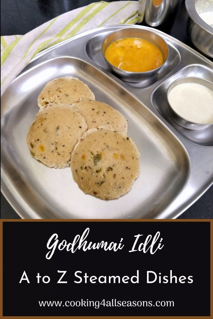How to make Godhumai Idli
