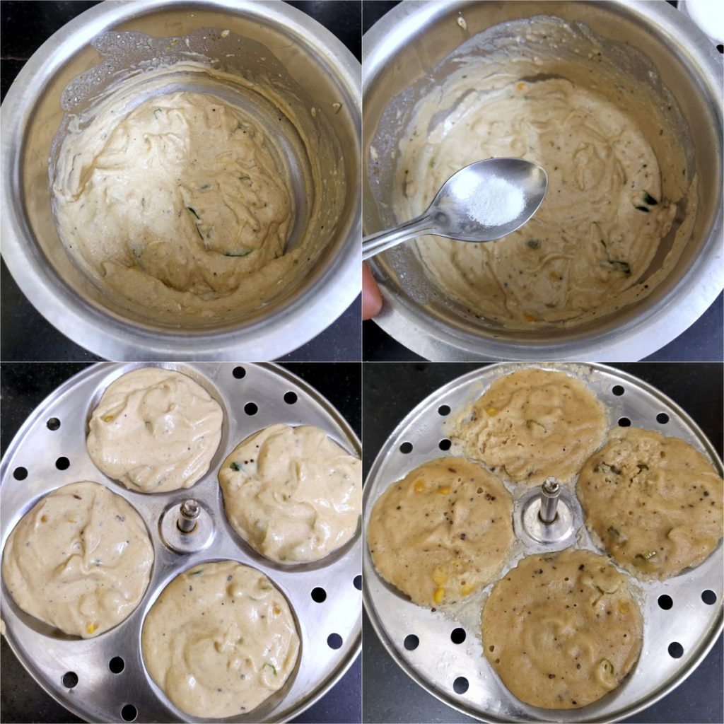 How to make Instant Whole Wheat Flour Idli
