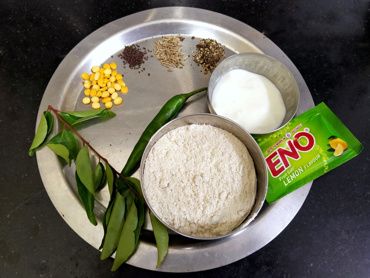 Ingredients for Godhumai Idli
