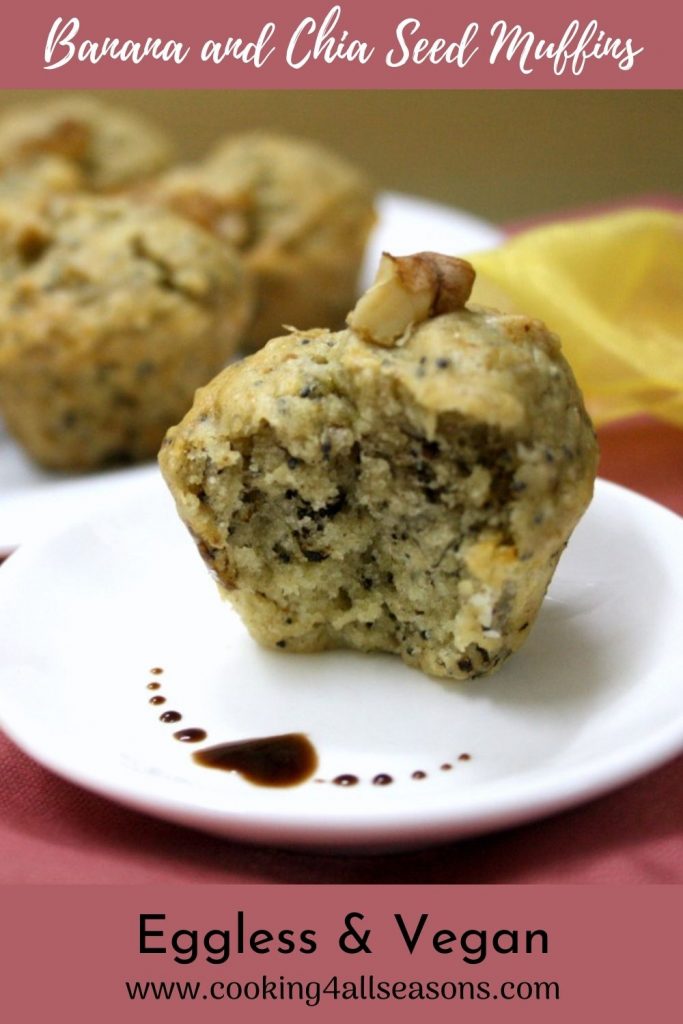 Banana and Chia Seed Muffins