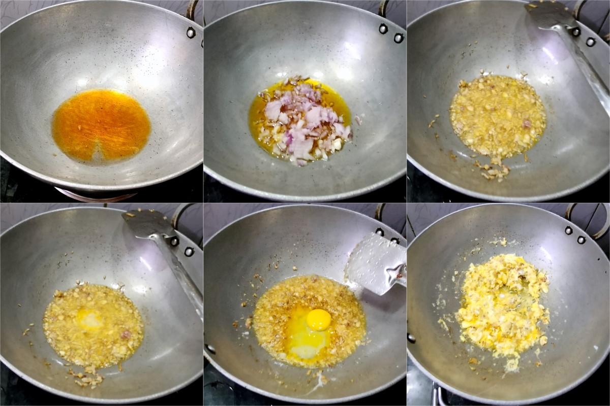 How to make Chicken 65 Fried Rice 1